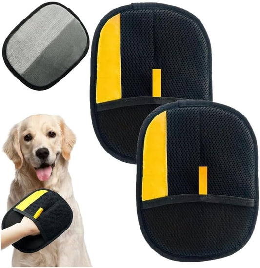 Pet Hair Removal Gloves, 2025 Electrostatic Gloves Hair Removal Reuseable Electrostatic Pet Cat Dog Hair Removal Glooming Gloves, Pet Hair Remover for Cat & Dog